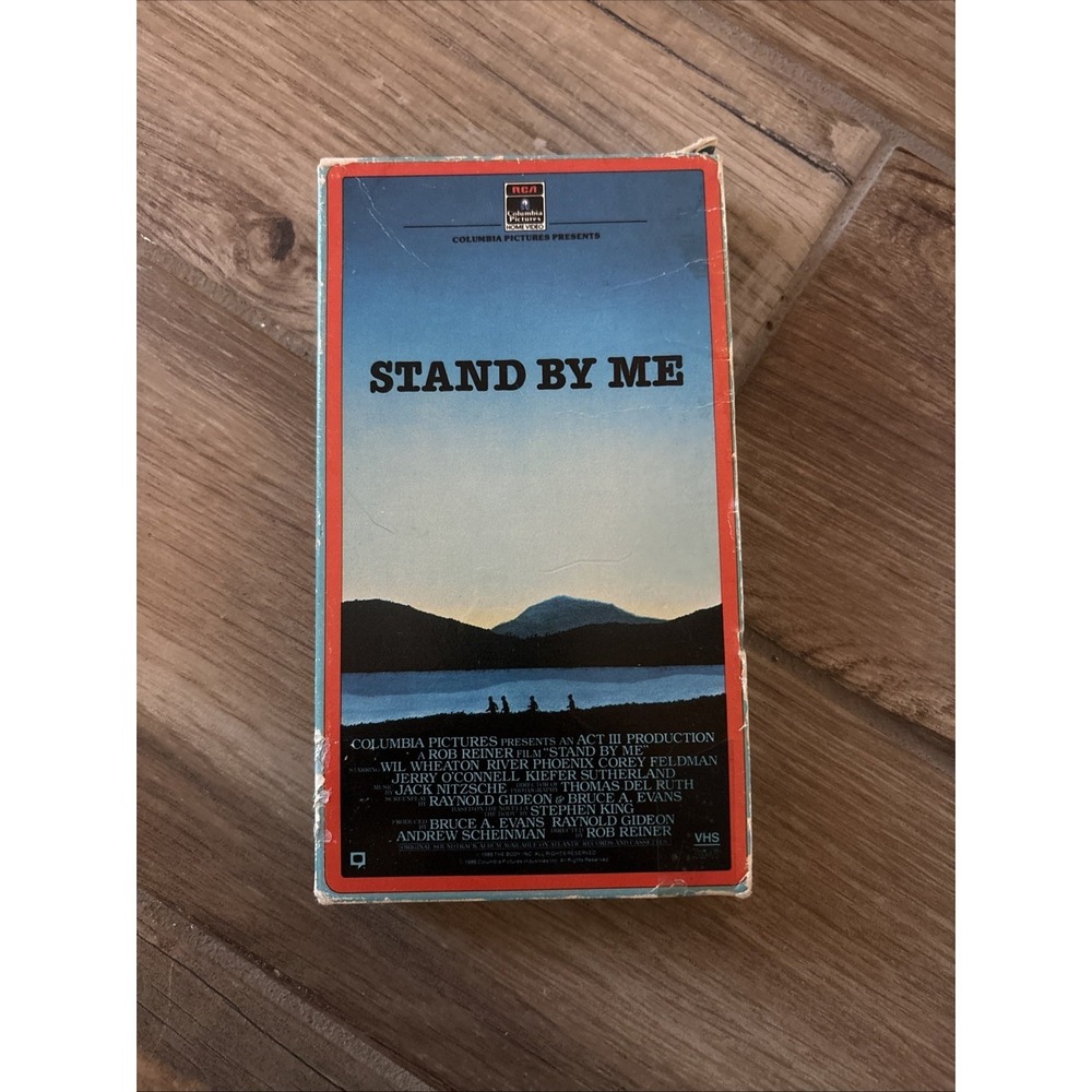 Vintage 1987 Stand By Me Original RCA Full Box VHS Cassette Tape RARE Film